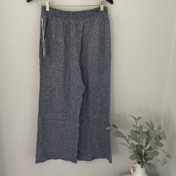 Chelsea28 Cropped Linen/Rayon blend pants. Size Small - Picture 5 of 10
